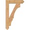 Ekena Millwork Balboa Arts & Crafts Smooth Bracket, Western Red Cedar, 3 1/2"W x 20"D x 32"H BKT04X20X32BOA03SWR - alternate 2